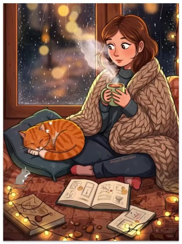 Октябрь: время уютных вечеров и пушистых обнимашек