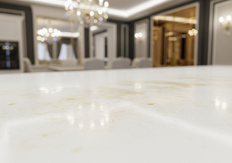 Как эффективно избавиться от жировых пятен на акриловых столешницах