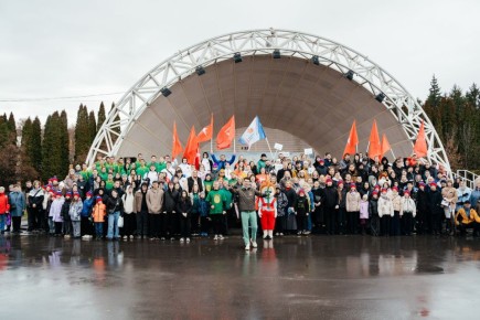 В Липецке состоялась Всероссийская эстафета факела «Огонь жизни»