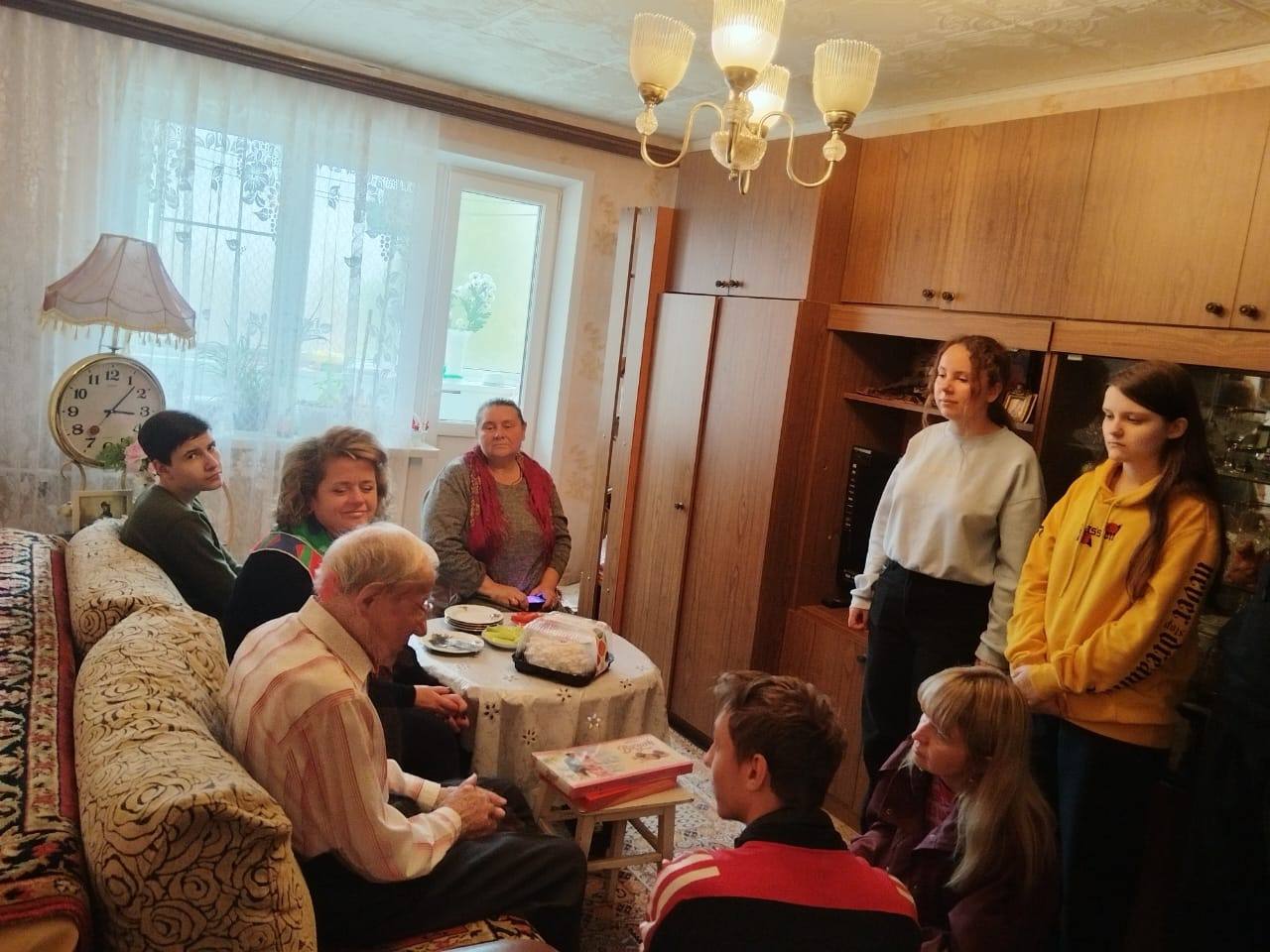 Ветеран войны и труда, липчанин Николай Иванович Беляев отметил 98-летие Ветеран войны и труда, липчанин Николай Иванович Беляев отметил 98-летие