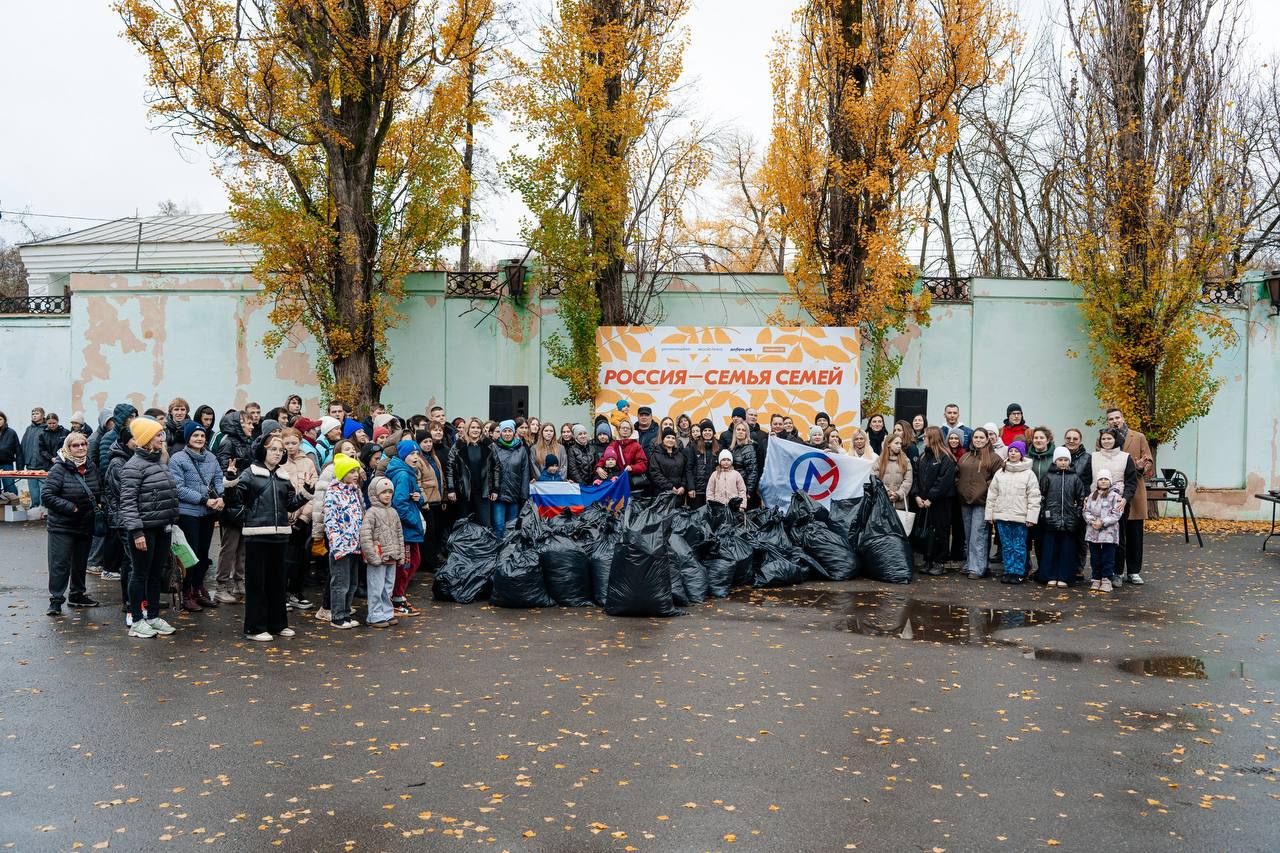 День народного единства объединил липчан на большой семейный субботник День народного единства объединил липчан на большой семейный субботник