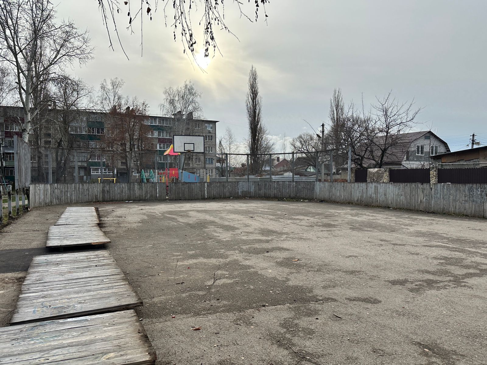 Хоккейная площадка в Липецке обновится