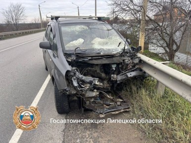 Полицейские Липецкого района устанавливают обстоятельства смертельного ДТП