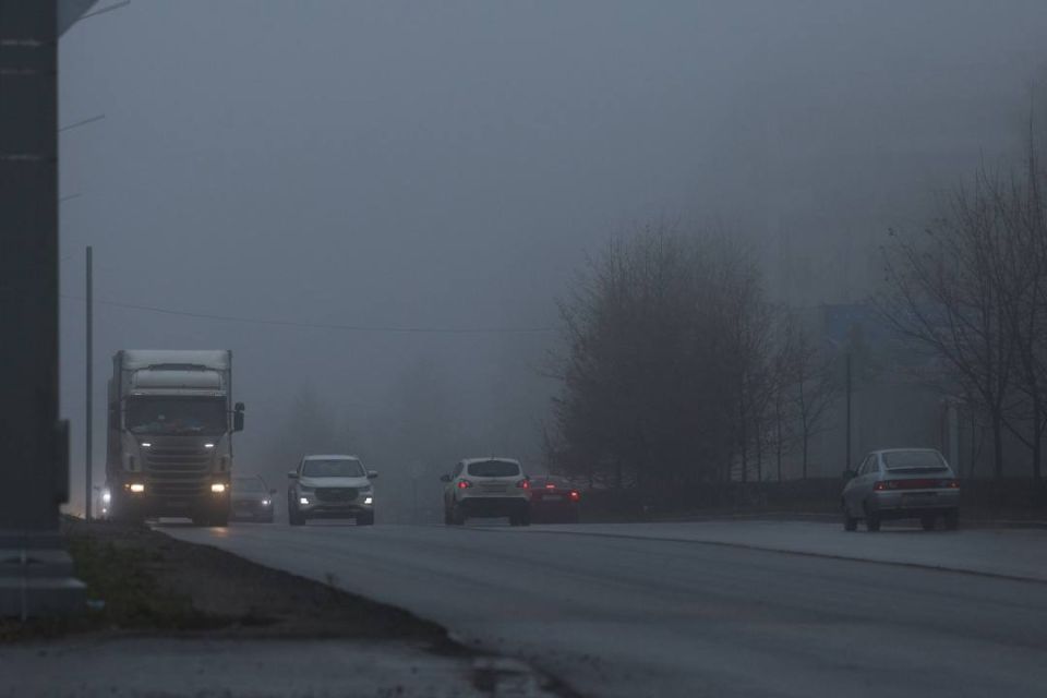 Густой туман заполонит Липецкую область