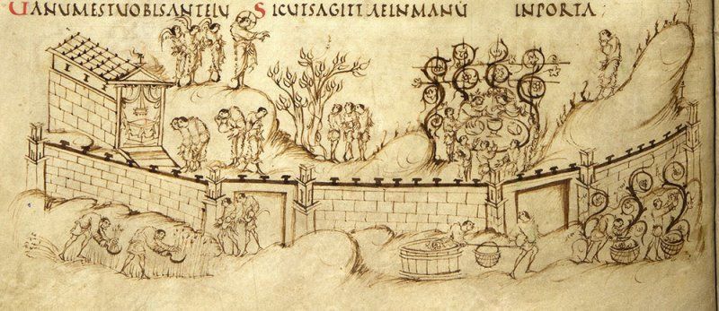 Как еда формировала жизнь в эпоху Каролингов