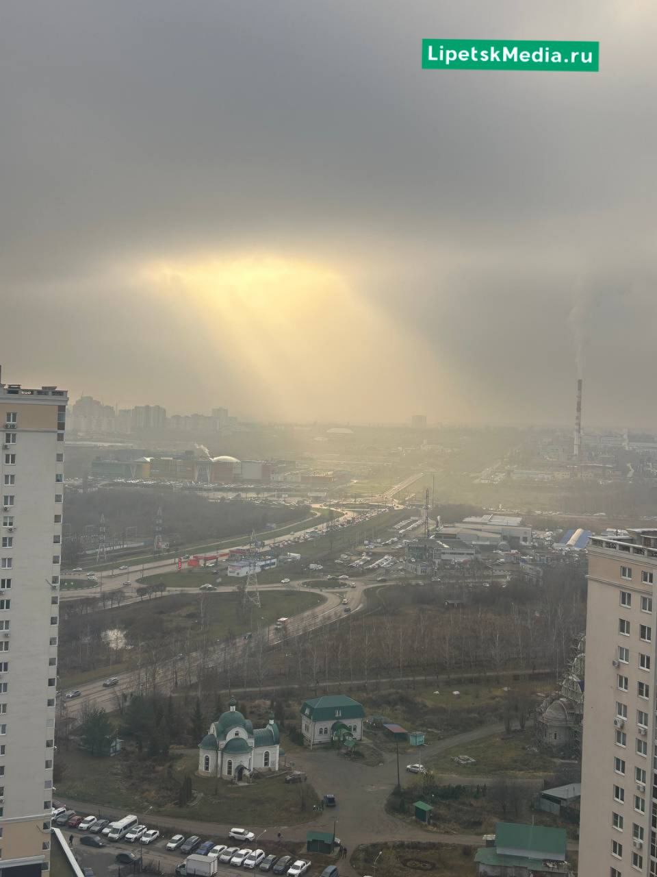 Небеса разверзлись над Липецком