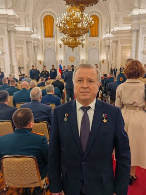 Владимир Богодухов принимает участие в праздновании Дня Героев Отечества в Кремле