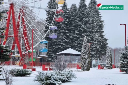 Последний день уходящего года в Липецке будет понастоящему зимним