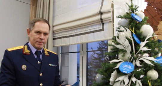 Поздравление руководителя следственного управления СК России по Липецкой области с наступающим Новым годом и Рождеством Христовым