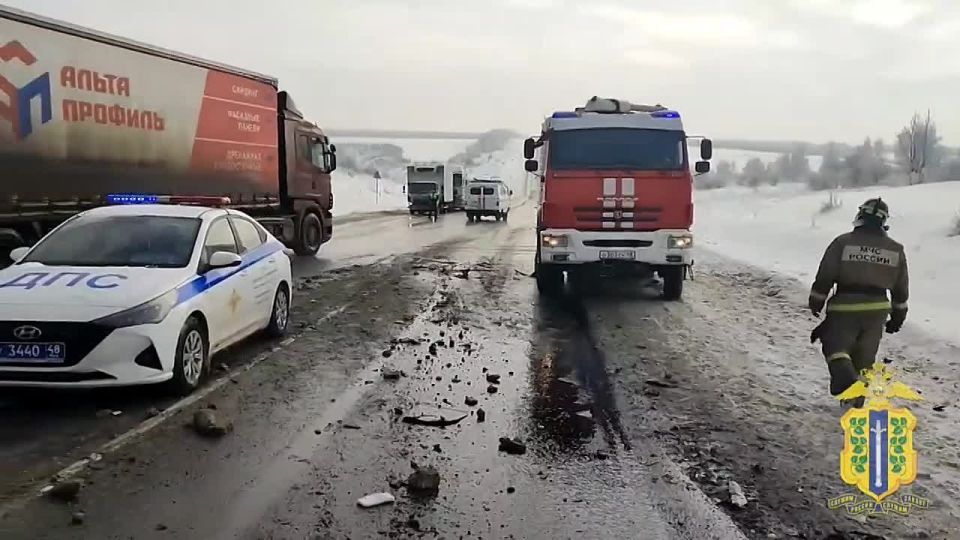 В Становлянском районе автоинспекторы устанавливают обстоятельства смертельного ДТП