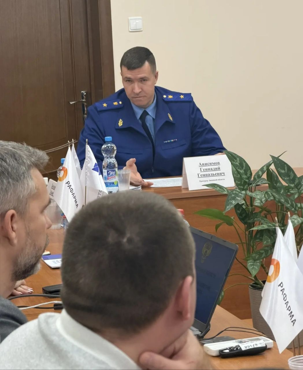 Прокурор Липецкой области Геннадий Анисимов провел прием граждан в Тербунском районе Прокурор Липецкой области Геннадий Анисимов провел прием граждан в Тербунском районе