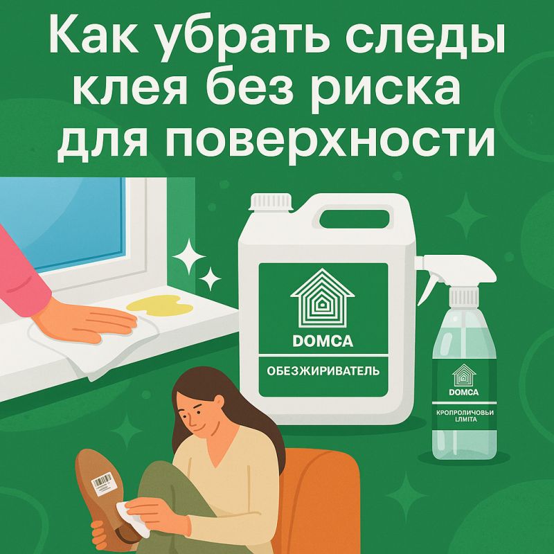 Как избавиться от следов клея: простые советы и полезные продукты