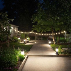 Дачное освещение без проводов и лишних трат: как превратить хлам в элегантные светильники