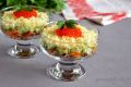 Элегантные салаты в бокалах: 4 свежих идеи для вашего стола