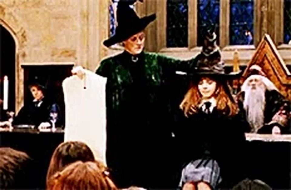 Распределяющая шляпа определяла магические способности, а кадровые центры ЛО делают более нужное дело