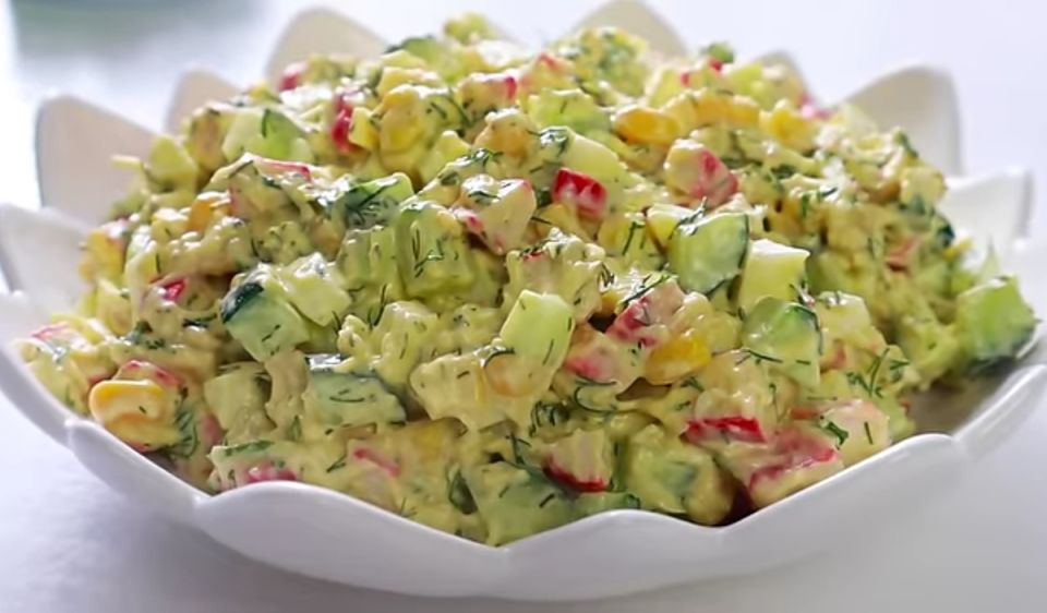 Салат превращается в новое открытие привычного вкуса