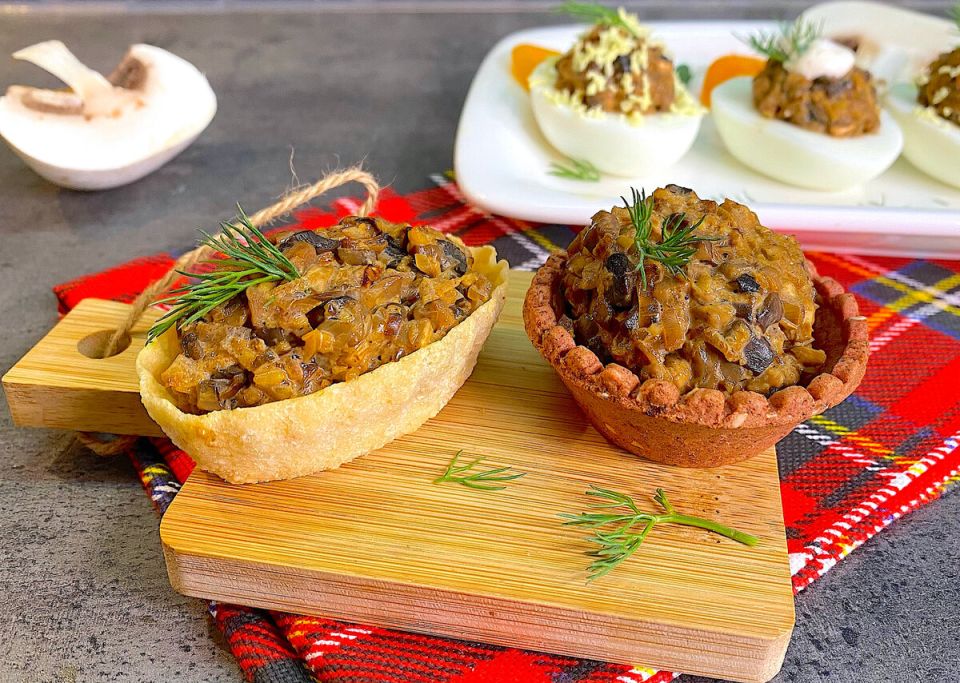 Как сделать грибную закуску из простых ингредиентов за 30 минут