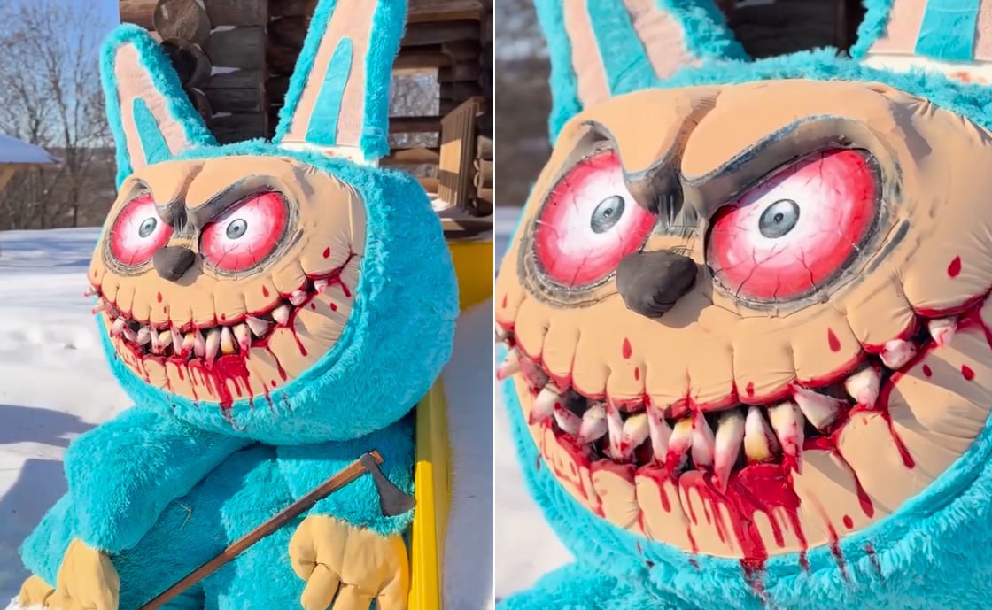 Хорошо горит: большую фигурку Лабубы сожгли в Липецкой области на Масленицу Хорошо горит: большую фигурку Лабубы сожгли в Липецкой области на Масленицу