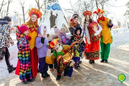 Липецк продолжает отмечать Масленицу