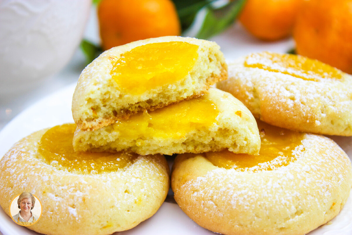 Ароматное апельсиновое печенье с кремом: маленькие пирожные, которые покорят ваш праздник