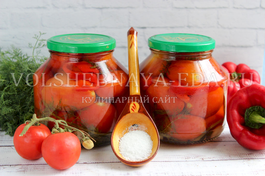 Непревзойденные маринованные помидоры с лимоном на зиму