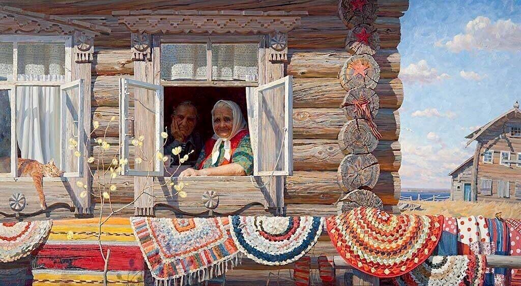 Сакральная геометрия деревенских половиков: обереги из простоты