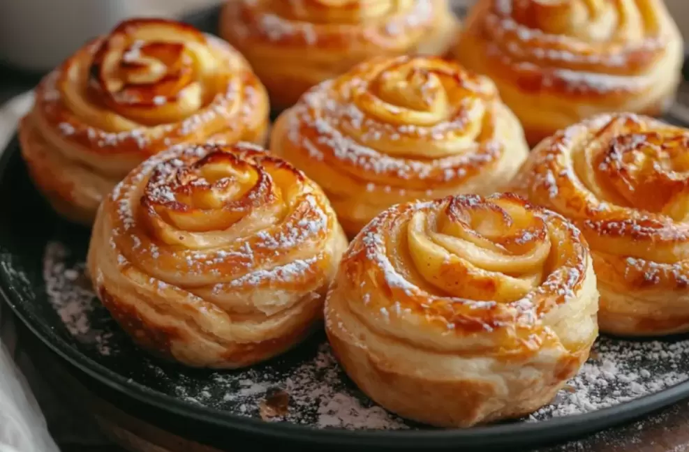 Нежные яблочные булочки на сковороде: простой рецепт счастья