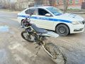 Елецкие автоинспекторы задержали подростка на мотоцикле и привлекли к ответственности его родителей
