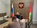 Руководитель СУ СК России по Липецкой области Евгений Шаповалов принял граждан в приемной Президента РФ
