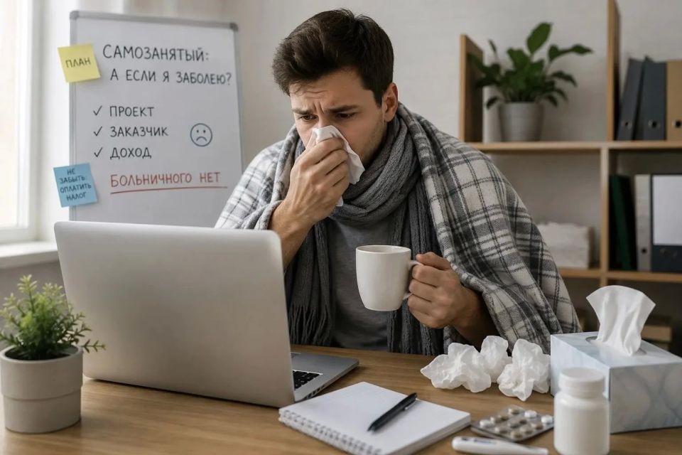90 самозанятых ЛО смогут получать оплачиваемый больничный