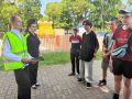 В Детском парке Ельца для школьников, отдыхающих в городских пришкольных оздоровительных лагерях педагоги и сотрудники Госавтоинспекции организовали квест по правилам дорожной безопасности