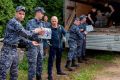 В Липецке росгвардейцы и волонтеры организовали пятый сбор грузов для военнослужащих, проходящих реабилитацию