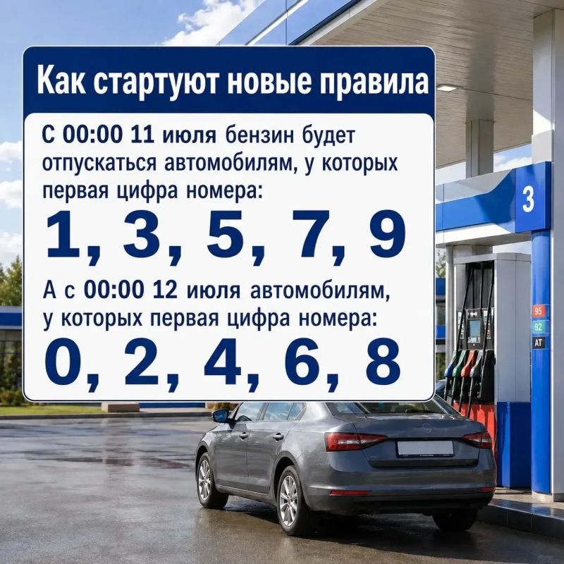 В Липецкой области до 01 августа вводится временный порядок отпуска бензина на АЗС В Липецкой области до 01 августа вводится временный порядок отпуска бензина на АЗС