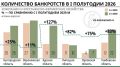 Без должной осмотрительности: в Черноземье в первом полугодии выросло число корпоративных банкротств