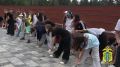 «Зарядку со стражем порядка» и футбольный матч организовали для отдыхающих летнего лагеря сотрудники УМВД России по Липецкой области