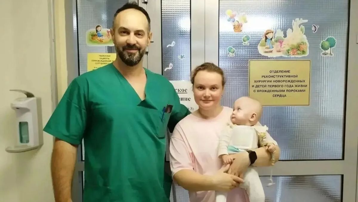 Новорождённую кроху с тяжёлым пороком сердца спасли липецкие медики Новорождённую кроху с тяжёлым пороком сердца спасли липецкие медики