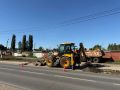 По обращениям жителей: в микрорайоне Матырский залатали ямы и появится остановка