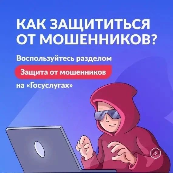 На Госуслугах запущен новый сервис «Защита от мошенников в сети»