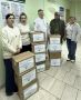 >40 кг гумпомощи собрали коллегам в ЛНР медики Липецкой районной больницы и волонтёры