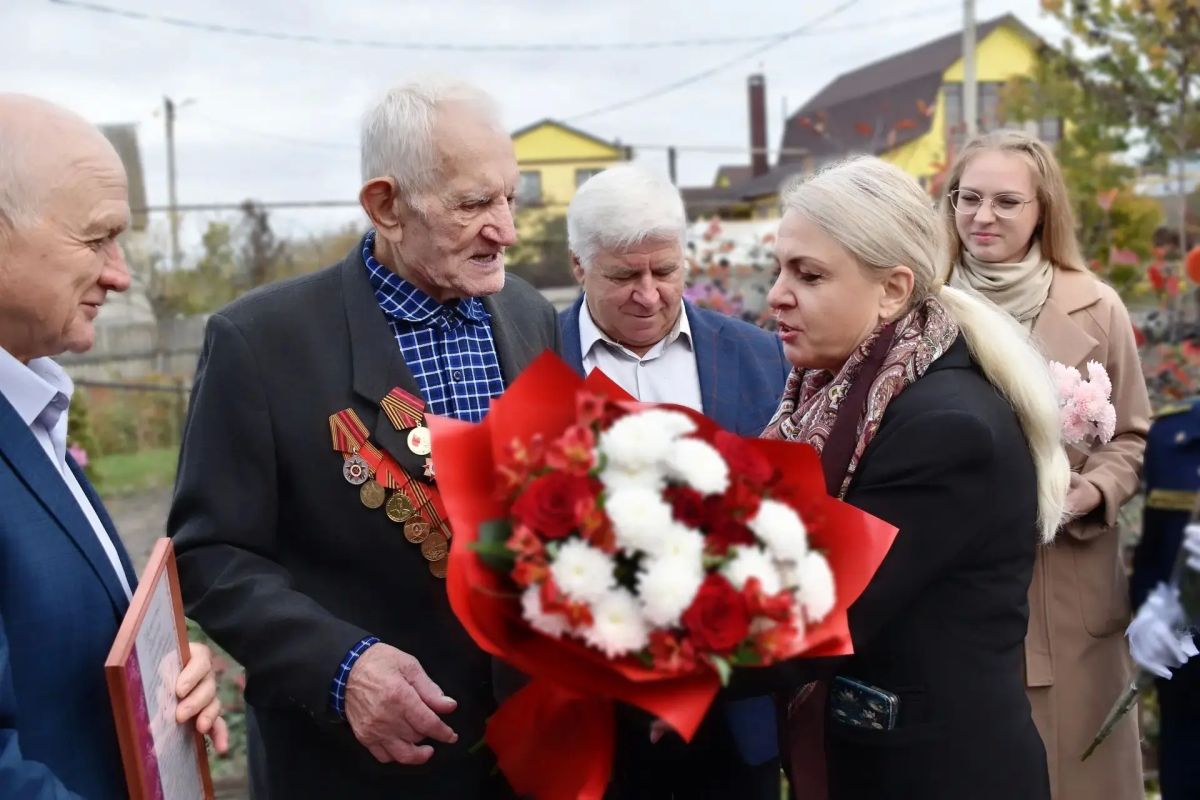 Ветеран Великой Отечественной войны отметил 100-летний юбилей