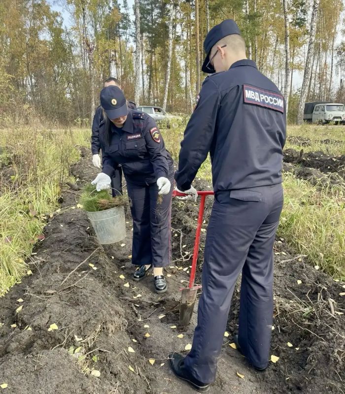 Липецкие полицейские присоединились к участию в ежегодной Всероссийской акции по сохранению лесов «Сохраним лес» Липецкие полицейские присоединились к участию в ежегодной Всероссийской акции по сохранению лесов «Сохраним лес»