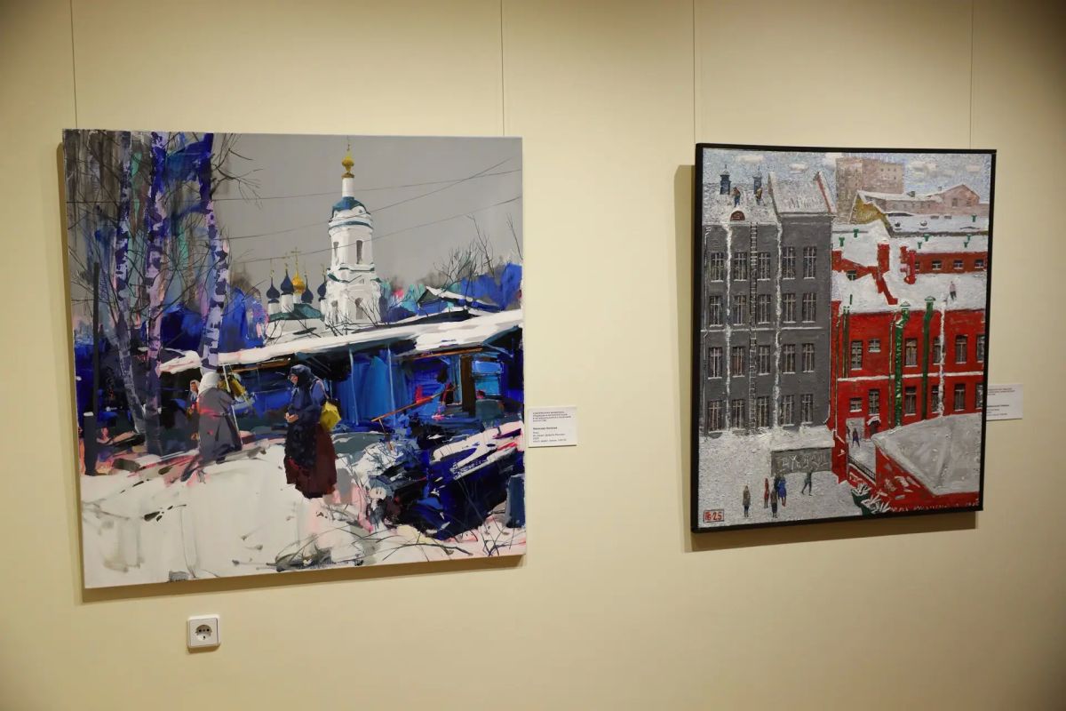 Передвижная выставка современной живописи открылась в Липецке Передвижная выставка современной живописи открылась в Липецке
