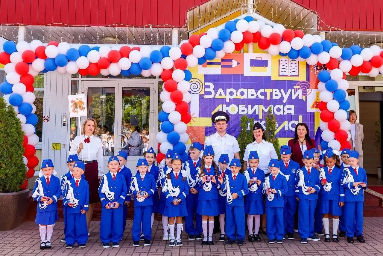#ОдноЦелое #ОдноЦелоеМВД. ЮИД – это мы! В начальной школе села Ленино Липецкого муниципального округа более года действует первый в регионе специализированный класс юных инспекторов дорожного движения