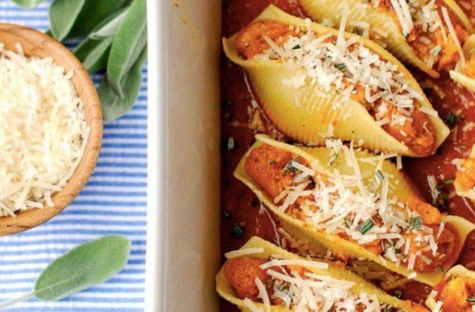 Ракушки с тыквенной начинкой: оригинальный рецепт для осеннего ужина