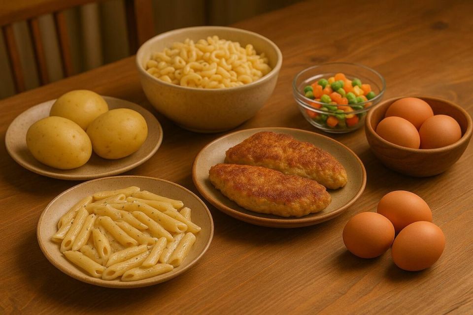 5 незаменимых продуктов для быстрого ужина в любом доме