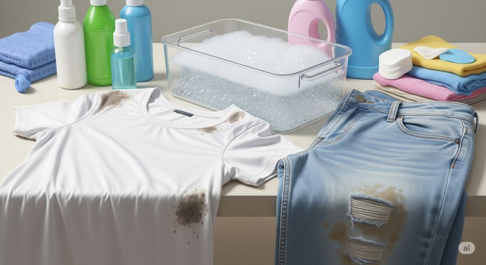 Как эффективно избавиться от самых стойких пятен на одежде: простые советы
